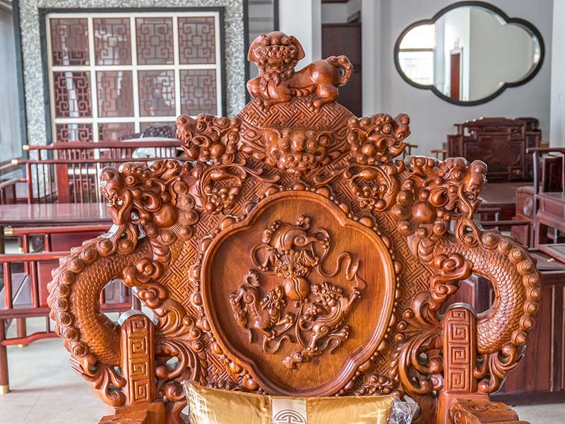 吉利老旧红木家具保养